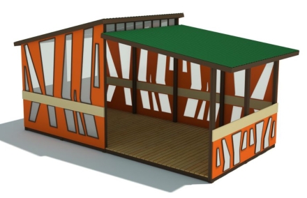 Теневой навес Лето для улицы, фото 1