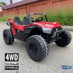 Электромобиль Buggy A707AA 4WD 24V красный спайдер, фото 1