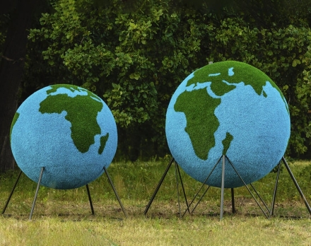 Топиари глобус, d=160 см - газон Eco, фото 3