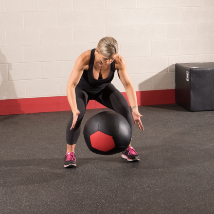 Тренировочный мяч мягкий WALL BALL 8,2 кг (18lb), фото 14