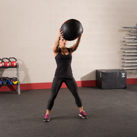 Тренировочный мяч мягкий WALL BALL 8,2 кг (18lb), фото 18