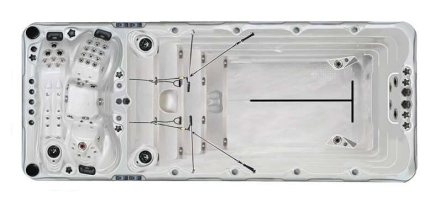 Плавательный спа бассейн Passion Spas Sport Spirit Deep, фото 1