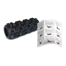 Компактный массажный ролл RumbleRoller Compact, жесткость: повышенная