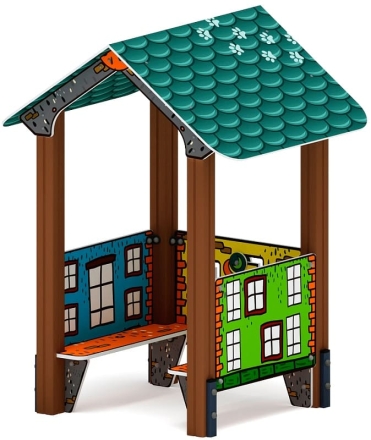 Домик малый 3 (город) МФ 10.01.03-01, фото 4