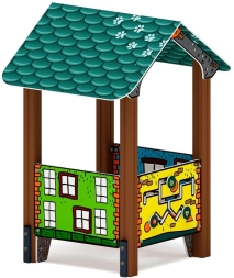 Домик малый 3 (город) МФ 10.01.03-01, фото 3 Домик малый 3 (город) МФ 10.01.03-01, фото 3