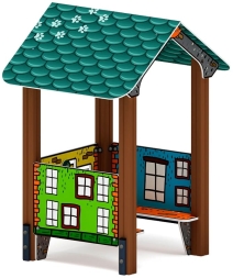 Домик малый 3 (город) МФ 10.01.03-01, фото 1 Домик малый 3 (город) МФ 10.01.03-01, фото 1