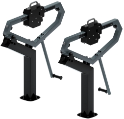 Приседания (серый) - Уличный тренажер - СТ 025-13.П, фото 2