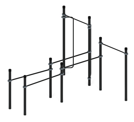 Воркаут ЛОВ 108 серый ВТ 102.16-03, фото 1