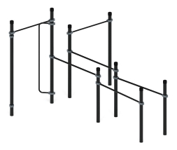 Воркаут ЛОВ 108 серый ВТ 102.16-03, фото 2