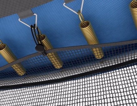 Батут UNIX line 8 ft Classic (outside) 244 см с защитной сеткой, фото 11