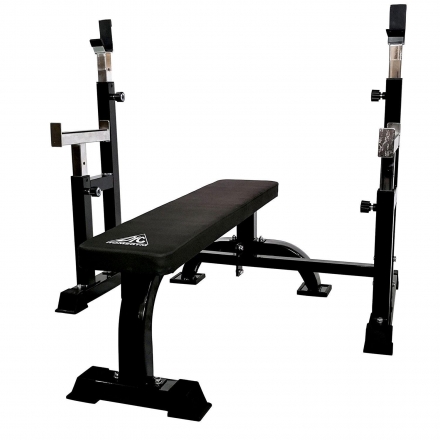 Скамья со стойками под штангу DFC DZ005FBB, фото 9