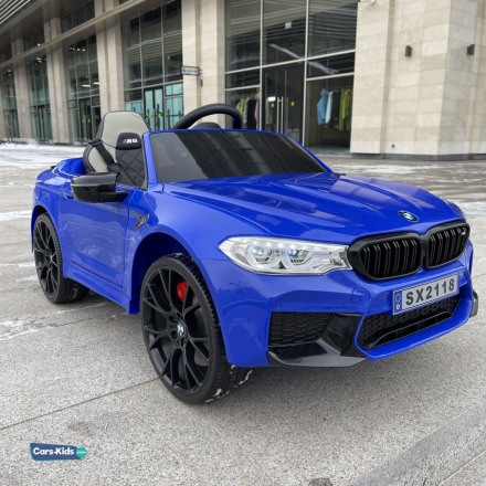 Электромобиль BMW M5 Competition SX2118 синий, фото 1