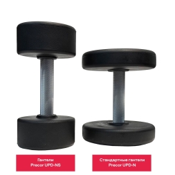 Набор гантелей в уретане PRECOR UPD-NS, фото 3 Набор гантелей в уретане PRECOR UPD-NS, фото 3