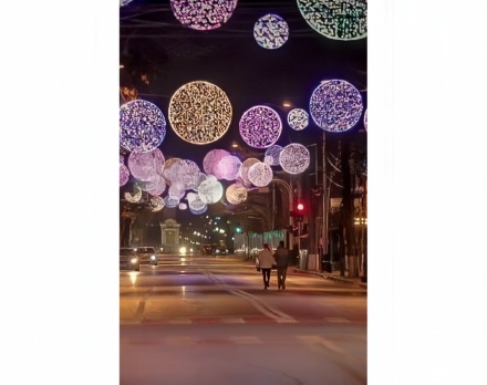 Светящаяся плоская фигура Диск (диаметр 1,5 м), фото 1