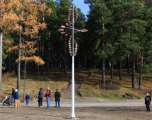 Медная скульптура Торнадо Стандартный размер