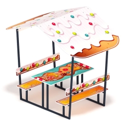 Столик детский с навесом (пряник) - МФ 31.01.08-06, фото 3 Столик детский с навесом (пряник) - МФ 31.01.08-06, фото 3