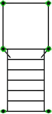Воркаут ЛОВ 108 зеленый ВТ 102.12-02, фото 5