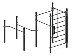 Воркаут ЛОВ 108 серый ВТ 102.15-03, фото 3