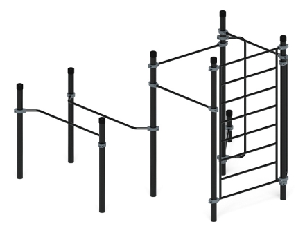 Воркаут ЛОВ 108 серый ВТ 102.15-03, фото 3