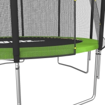 Каркасный батут Unix Line 8ft Simple (outside) диаметр 244 см с защитной сеткой