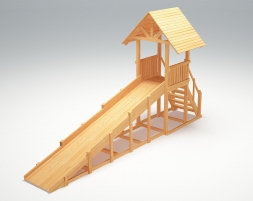 Зимняя деревянная горка “Зима wood”-5, фото 2