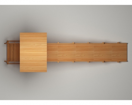 Зимняя деревянная горка “Зима wood”-5, фото 5