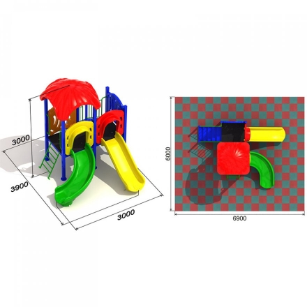 Детская площадка Лимпопо 4.2.2, фото 3