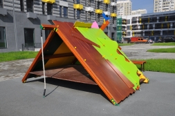 Домик-беседка Шалаш 06021 для детской площадки, фото 5