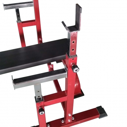 Скамья со стойками под штангу DFC DZ005FB, фото 6