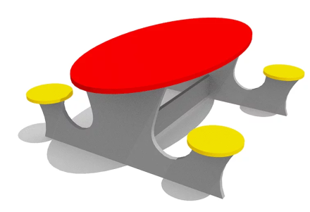 Детский столик ВСТ 1299 для игровой площадки, фото 1