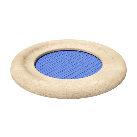 Встраиваемый детский батут для площадок - плюшка - 151 см, фото 1