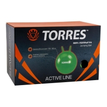 Мяч-попрыгун &quot;TORRES&quot;, с ручками, диам. 65 см, мяч для тренировок
