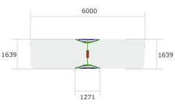Детские качели Рассвет К008 с креслом К045 для игровых площадок, фото 4 Детские качели Рассвет К008 с креслом К045 для игровых площадок, фото 4