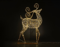 Световая фигура Олень с витыми рогами d003, фото 1