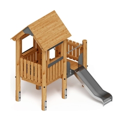 Игровой комплекс (лиственница) ДИК 1.24.01-Л.И1, фото 1