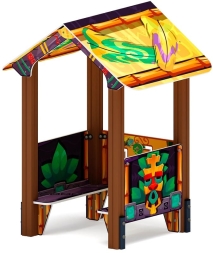 Домик малый 3 (майя) МФ 10.01.03-03, фото 4 Домик малый 3 (майя) МФ 10.01.03-03, фото 4