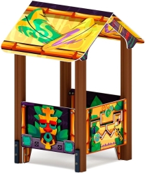 Домик малый 3 (майя) МФ 10.01.03-03, фото 3 Домик малый 3 (майя) МФ 10.01.03-03, фото 3