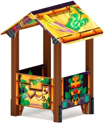 Домик малый 3 (майя) МФ 10.01.03-03, фото 2 Домик малый 3 (майя) МФ 10.01.03-03, фото 2