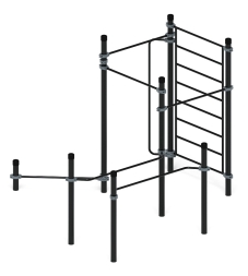 Воркаут ЛОВ 89 серый ВТ 101.15-03, фото 4