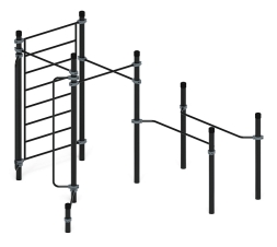 Воркаут ЛОВ 89 серый ВТ 101.15-03, фото 1