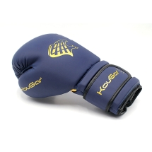 Перчатки боксерские KouGar KO700-6, 6oz, темно-синий