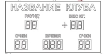 Табло для бокса РИНГ Д 150.11 -1.0 кр.