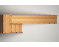 Зимняя деревянная горка “Зима wood”-6, фото 5