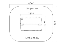 Домик-беседка 06020 для детской площадки, фото 8