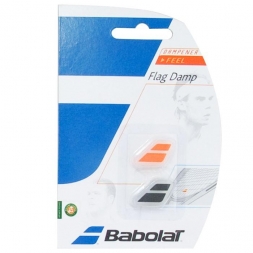 Виброгаситель BABOLAT Flag Damp (ЧЕРНЫЙ), черно-оранжевый