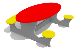 Детский столик ВСТ 1297 для игровой площадки