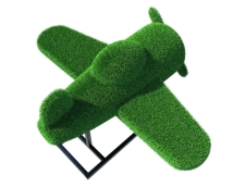 Топиари Самолет, L=150см - газон Eco