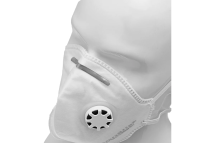 Фильтрующая складная полумаска Без бренда с клапаном выдоха FFP1 NR 892567