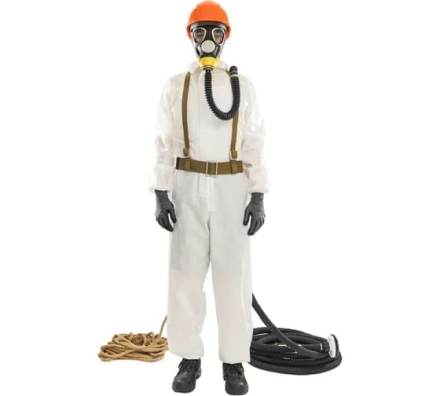 Шланговый бесприводный противогаз ДОТ ПШ-1 ШМ-2012 4 рост 102-512-0047, фото 1