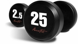 Aerofit AFDB2,5-25 набор обрезиненных гантелей, фото 1 Aerofit AFDB2,5-25 набор обрезиненных гантелей, фото 1